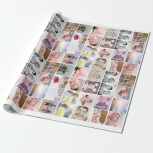 Personalisiert 20 Fotomaterial Geschenkpapier
