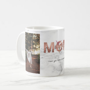 Personalisiert 2 Foto Best Dance Mama Ever Rose Go Kaffeetasse