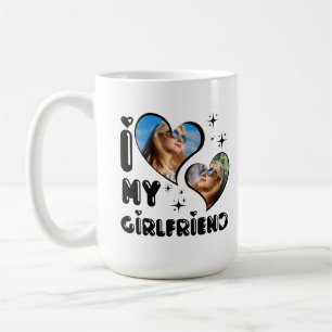 Personalisiert 2 Foto I Liebe Meine Freundin Kaffeetasse