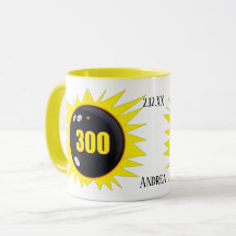 Personalisiert 300 Perfect Game Bowling, Kaffee Ta