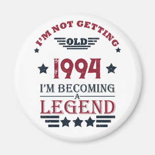 Personalisiert 30 Vintag 30. Geburtstag Party Magnet