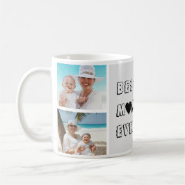 Personalisiert 3 Foto Beste Mama je Kaffeetasse