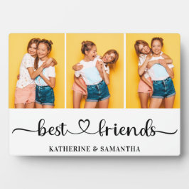 Personalisiert 3 FotoCollage Beste Freunde für imm Fotoplatte