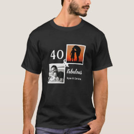 Personalisiert 40 & fabelhafte Herrengeschenk T-Shirt