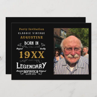 Personalisiert 40. Geburtstag Einladung