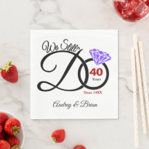 personalisiert 40. Jahrestag