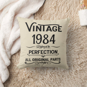 Personalisiert 40 Vintages Party Kissen