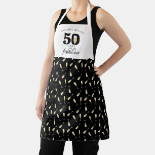 Personalisiert 50 und Fabulous Geburtstag Schürze
