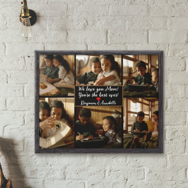 Personalisiert 6 FotoCollage Poster (Von Creator hochgeladen)