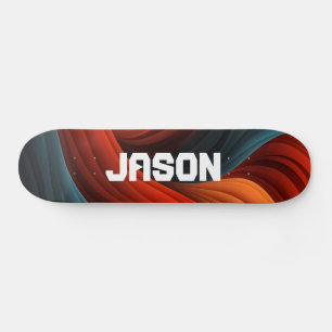 Personalisiert Abstrakt Skateboard