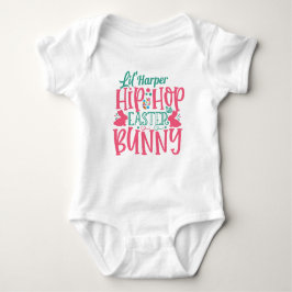 Personalisiert ADD NAME Lil Hip Hop Ostersonne Baby Strampler