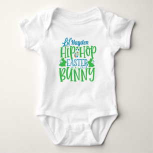 Personalisiert ADD NAME Lil Hip Hop Ostersonne Baby Strampler
