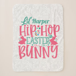 Personalisiert ADD NAME Lil Hip Hop Ostersonne Sherpadecke