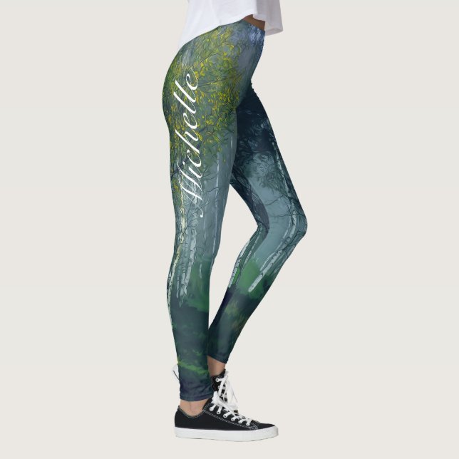 Personalisiert addieren Sie Ihre eigenen Namens| Leggings (Rechts)