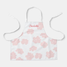 Personalisiert Adorable Pink Blume Schürze
