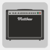 Personalisiert-Amplifier-Illustration für Musiker
