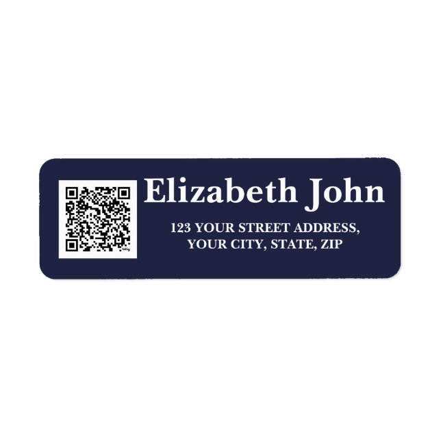 Personalisiert anpassbare moderne minimalistische  (Vorne)