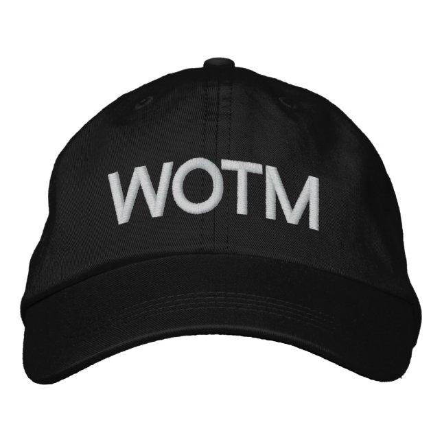 Personalisiert anpassbarer Hut (Vorderseite)