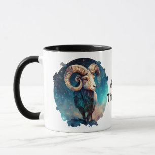Personalisiert Aries Zodiac Ram Astrologie Tasse