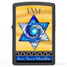 Personalisiert Art Deco Star von David