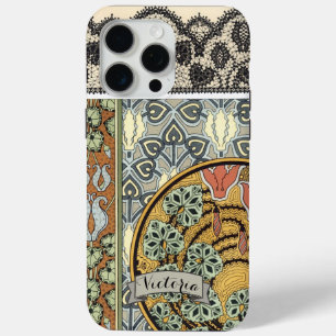 Personalisiert Art Deco Vintag Lily Pattern iPhone title_seo2