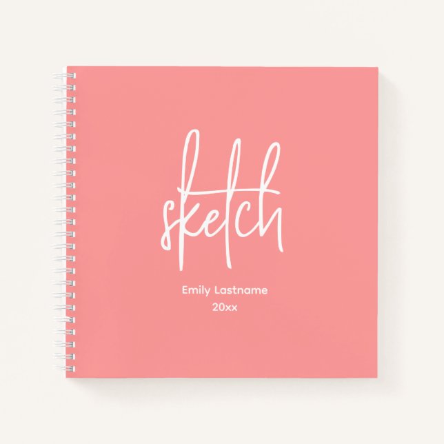 Personalisiert Artist Sketch-Buch Notizbuch (Vorderseite)