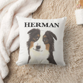 Personalisiert Aussie Australian Shepherd Reversib Kissen