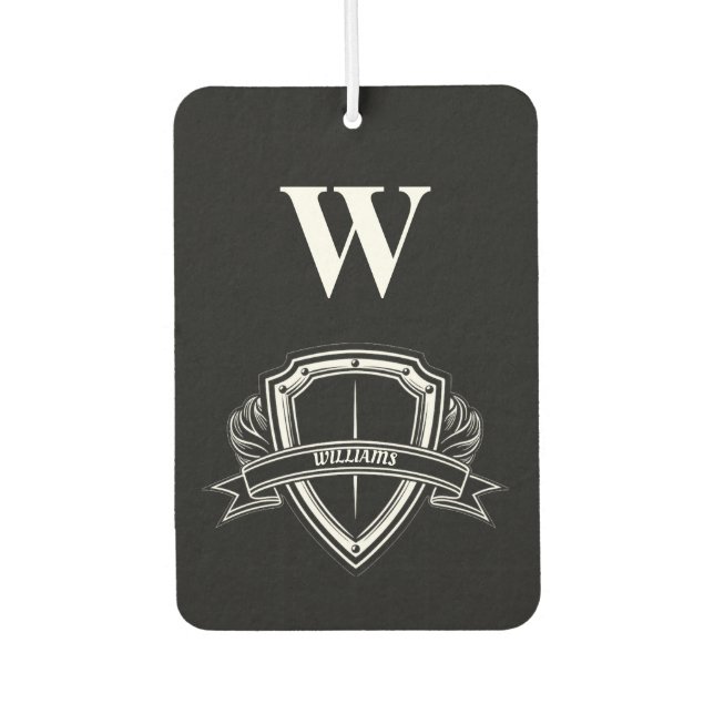 Personalisiert Autolufterfrischer (Vorderseite)