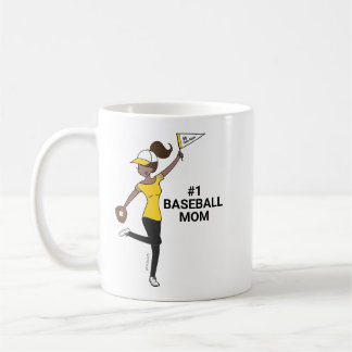 Personalisiert Avatar #1 Baseball Mama Kaffee Tass Kaffeetasse
