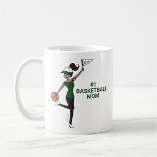 Personalisiert Avatar #1 Basketball-Fans Kaffeekoc Kaffeetasse