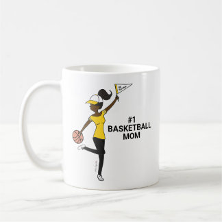 Personalisiert Avatar #1 Basketball-Fans Kaffeekoc Kaffeetasse