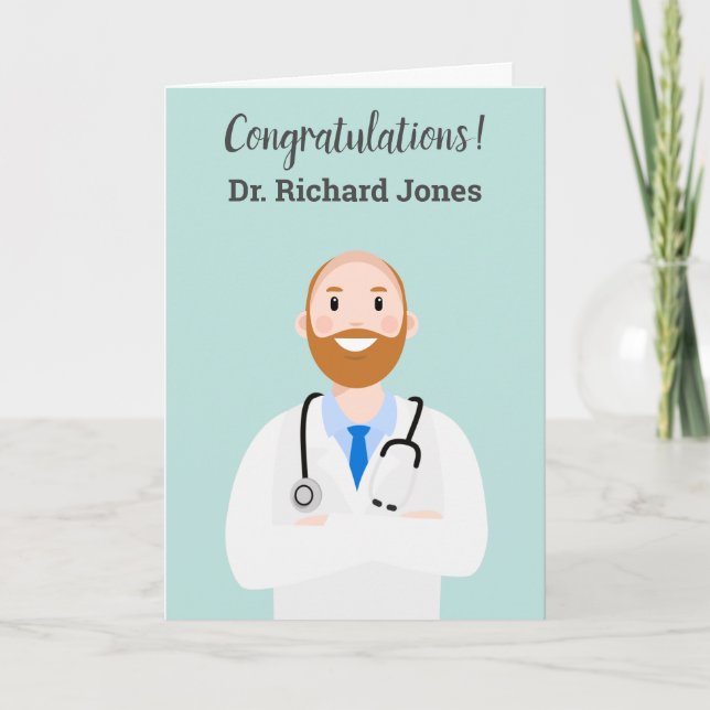 Personalisiert Avatar Doctor Karte (Vorderseite)