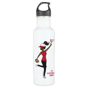 Personalisiert Avatar Nr. 1 Fußballfan Edelstahlflasche