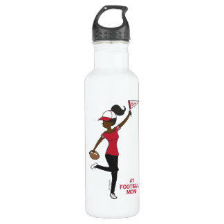Personalisiert Avatar Nr. 1 Fußballfan Edelstahlflasche