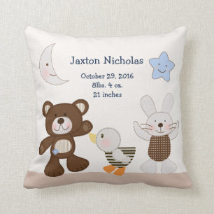 Personalisiert B ist für Bären/Teddy Bear Keepak Kissen
