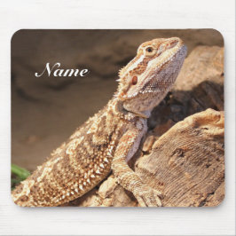 Personalisiert Baby Bearded Dragon Lizard Mousepad