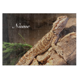Personalisiert Baby Bearded Dragon Lizard Schneidebrett