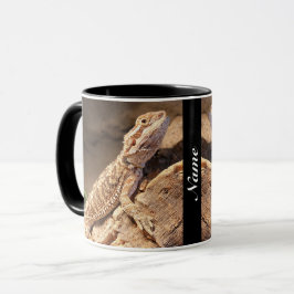 Personalisiert Baby Bearded Dragon Lizard Tasse