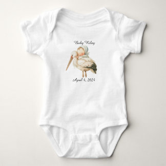Personalisiert Baby Birth One Stück Bodysuit Baby Strampler