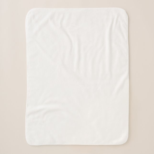 Personalisiert Baby Blanket Sherpadecke (Vorderseite)