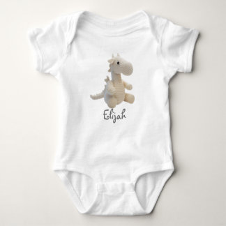 Personalisiert Baby Bodysuit Crochet Dragon Strampler