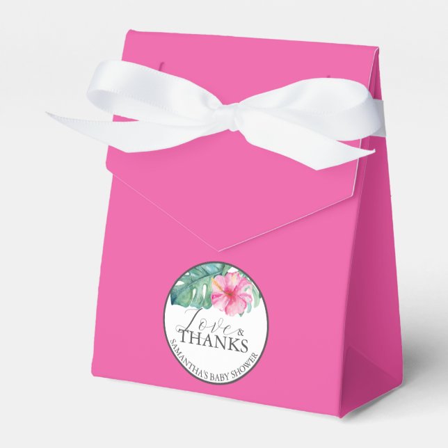 Personalisiert Baby Dusche Gefälligkeitsboxen Fuch Geschenkschachtel (Vorderseite)