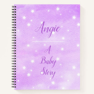 Personalisiert Baby Journal Notizbuch