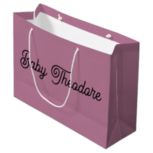 Personalisiert Baby Shower Gastgeschenk Boy Girl Große Geschenktüte