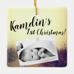 Personalisiert Baby XMAS Ornament Sonnenaufgang We