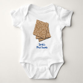 Personalisiert Baby's 1. Pesach Baby Bodysuit Strampler