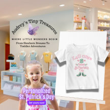 Personalisiert Baby's 1. St. Patrick's Day T - Shi