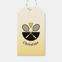 Personalisiert Badminton Rackets Birdie Yellow Omb