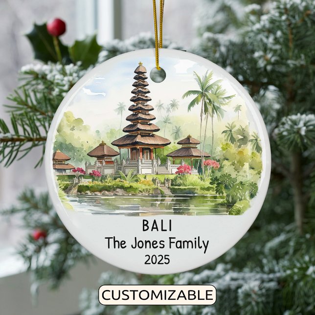 Personalisiert Bali-Ornament, Ozeanien Keramik Ornament (Von Creator hochgeladen)