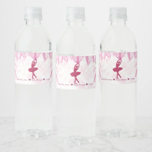Personalisiert Ballerina Pink Geburtstag